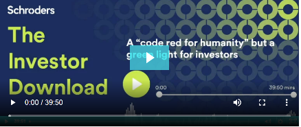 Podcast: a "code red for humanity" but a green light for investors