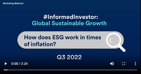 Video: How does ESG work in times of inflation?